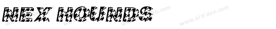 New Hounds字体转换